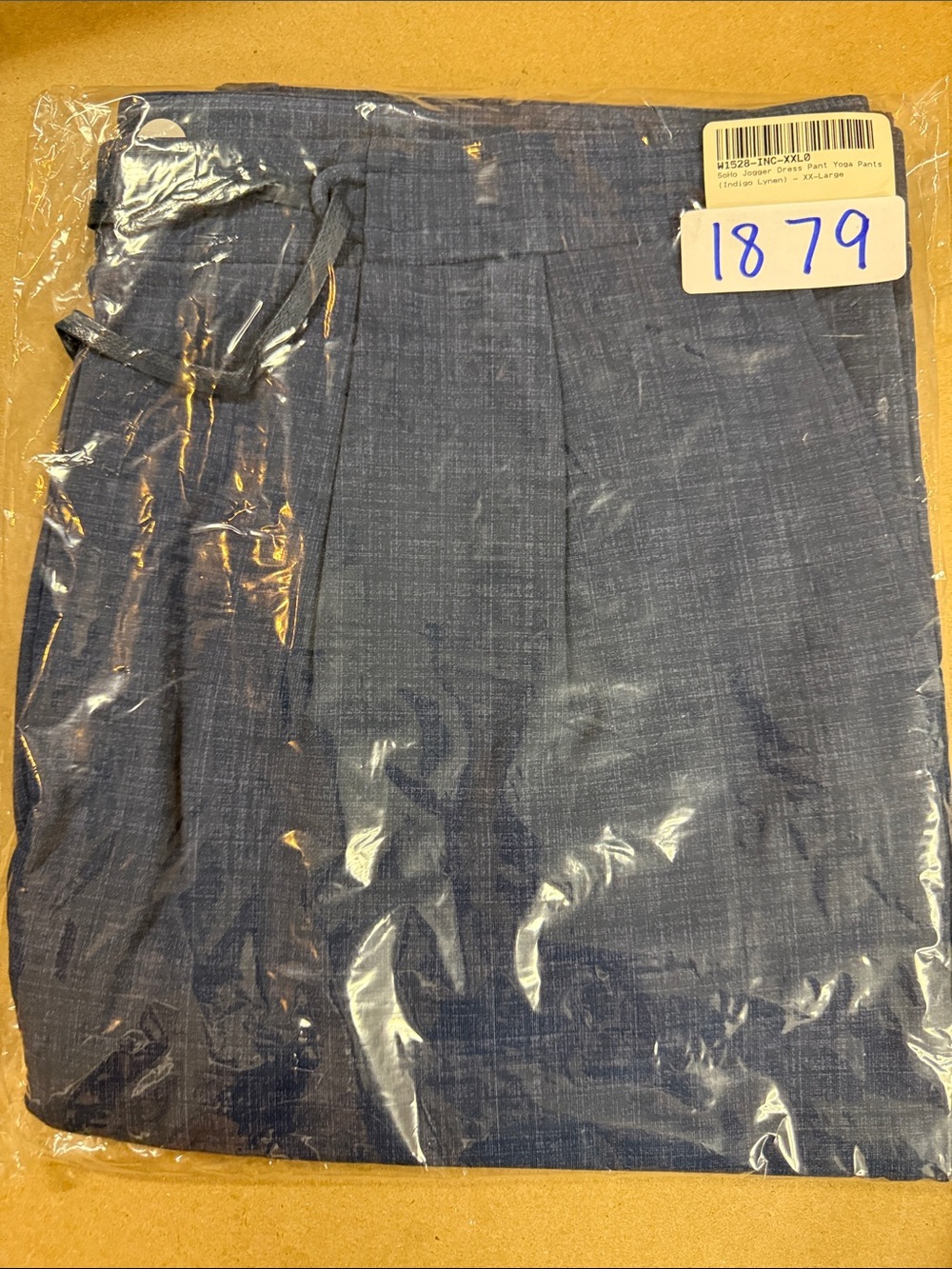 New Betabrand Indigo Lynen Soho Skinny Jogger Dress Pant Yoga Pants XXLarge